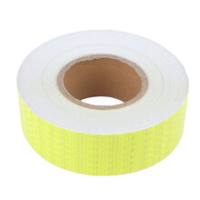 Pure Color Fluorescent Yellow Reflective Tape