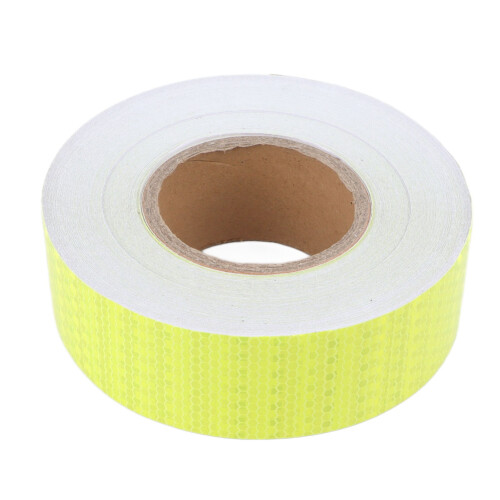 Pure Color Fluorescent Yellow Reflective Tape