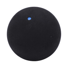 Sports Rubber Ball - 37mm Single Dot Squash Balls, Soft Rubber Balls for Beginners, Blue Dot Squash Racket Training Balls