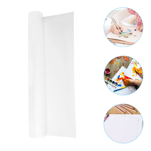 White Easel Kids Paint Paper Premium Drawing Roll Child 2