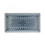 Euro Ceramica PK- Peacock Rectangular Platter  One Size  Grey 1