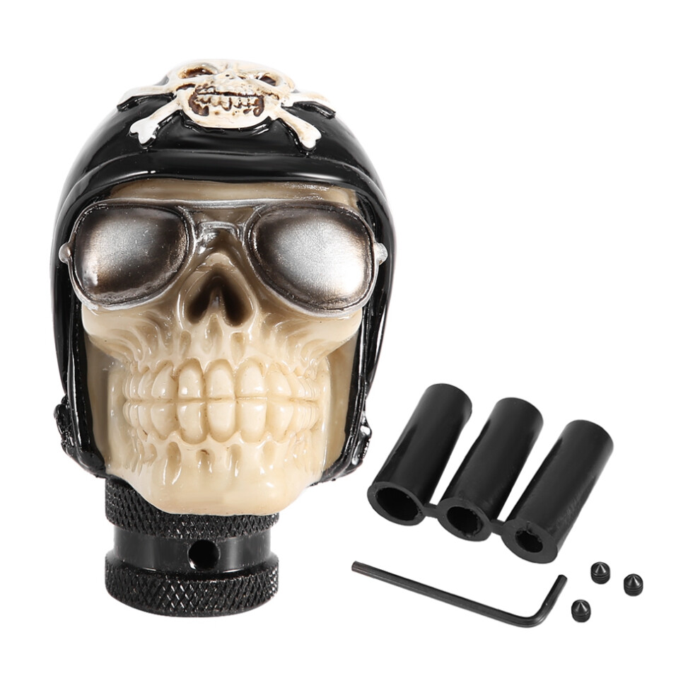 Skeleton Skull Head Car Manual Gear Shift Knob 8320539641744