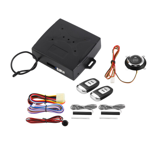 Universal Car Alarm System Engine Ignition Keyless 1