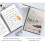 A4 Music Score Folder 40 Pockets Black, Durable PP, 32x25cm 5