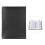 A4 Music Score Folder 40 Pockets Black, Durable PP, 32x25cm 2