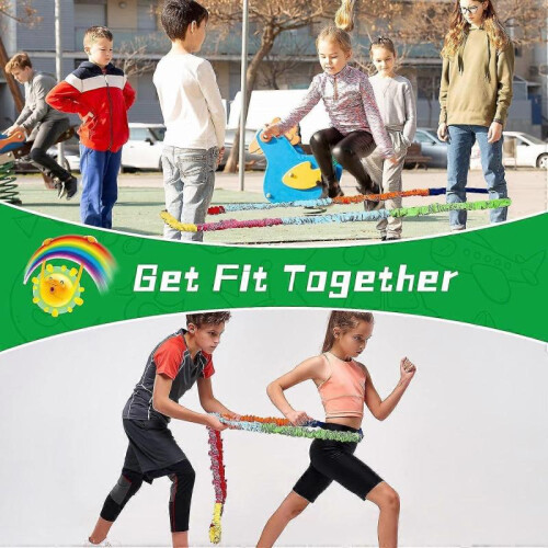 12 Ft Cooperative Stretchy Band Carnival Games 1