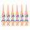 6 Stück Blaue PE Kunststoff Golf Tees Langlebig Bikini-Form 78mm 15