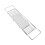 Metal Marble Bathtub Rack Anti Slip Space Saving 2