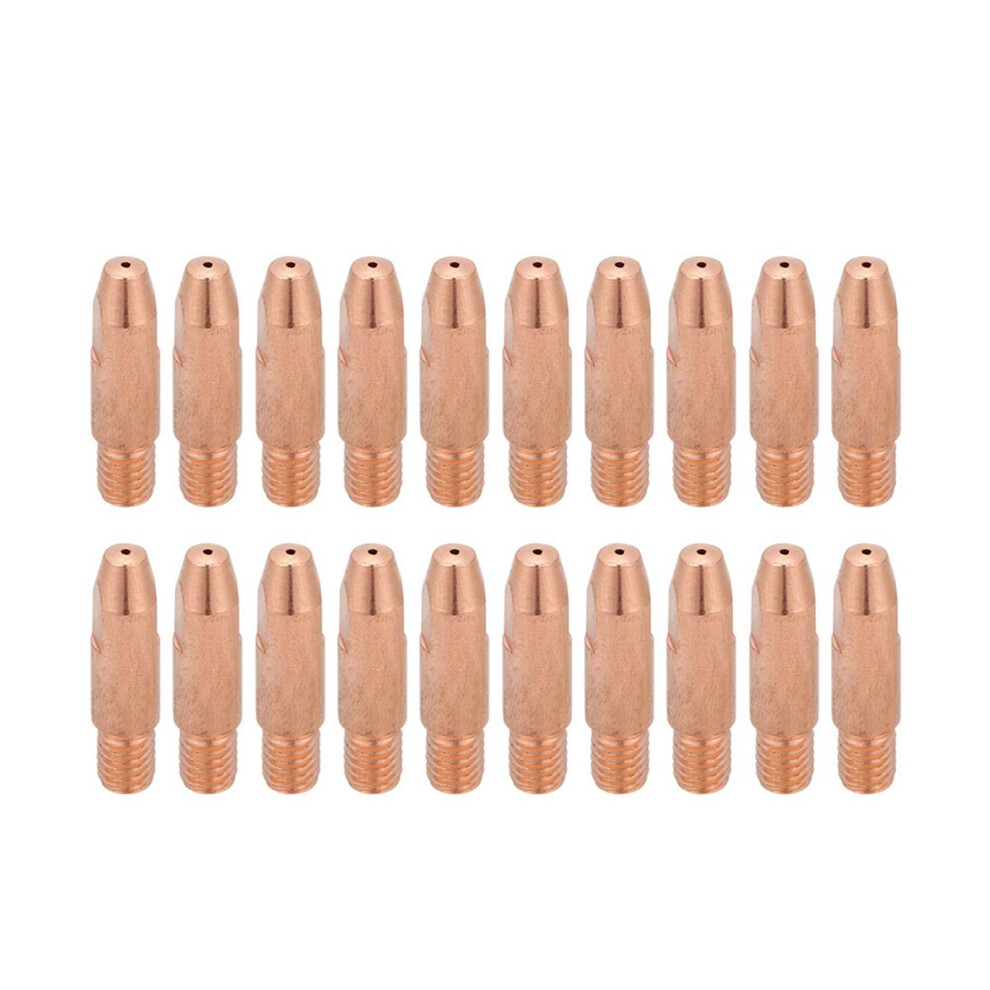 20Pcs Copper Contact Tip M6 For Binzel 24Kd 8320539643410