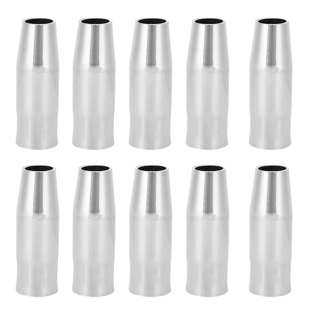 10Pcs Welding Torch Nozzle Shield Cup Copper