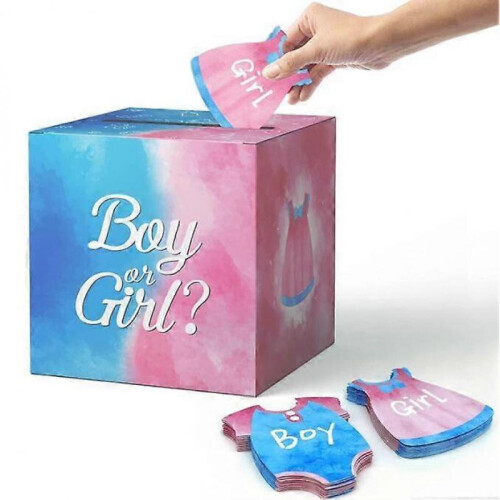 Baby Gender Reveal Voting Box