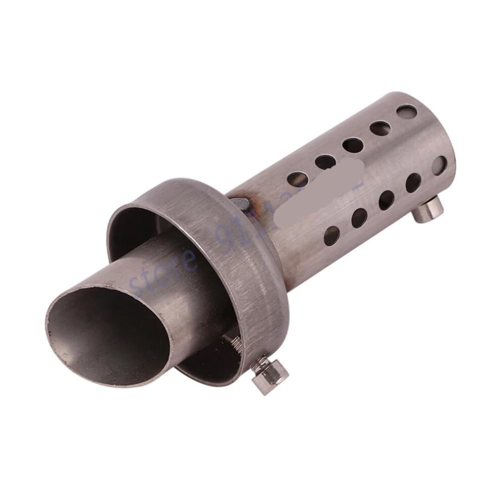 Adjustable Muffler Silencer 14Mm Universal Motorcycle Exhaust Pipe Insert Eliminate Noise Durable Metal Construction 6038364009371