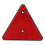 Safty Rear Triangle Red Reflector for RV Trucks 1