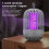 (White) Electric Pest Lamp Rechargeable Large Range Insect Light Control 2