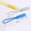 Zipper Slider Pull Tab Replacement, Universal Zipper Repair Kit, Durable Metal Zipper Pulls, 8 Pack Zipper Accessories 5