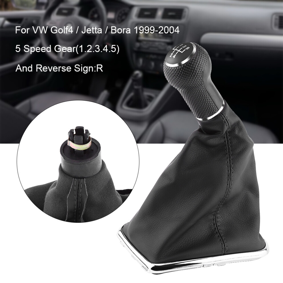 5 Speed Car Gear Shift Knob Gearstick Gaiter Boot 8320539645070