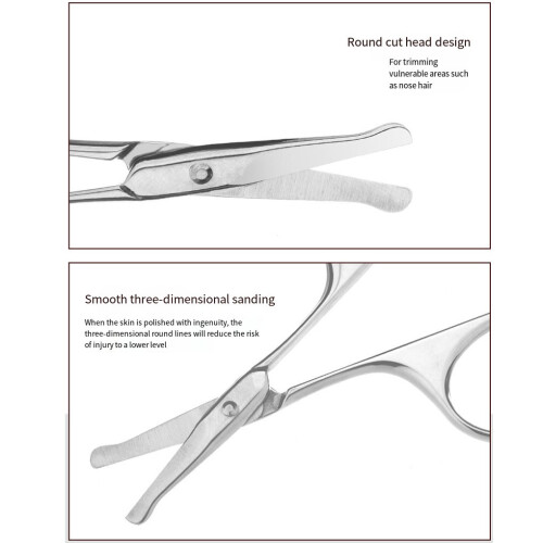 Stainless Steel Grooming Small Scissors Durable And Sturdy Trimmer For 1