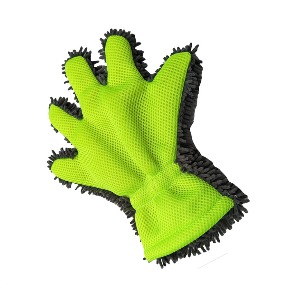 Car Wash Mitt Gloves Towels Five Fingers Detailing Multifunctional 9338536596669