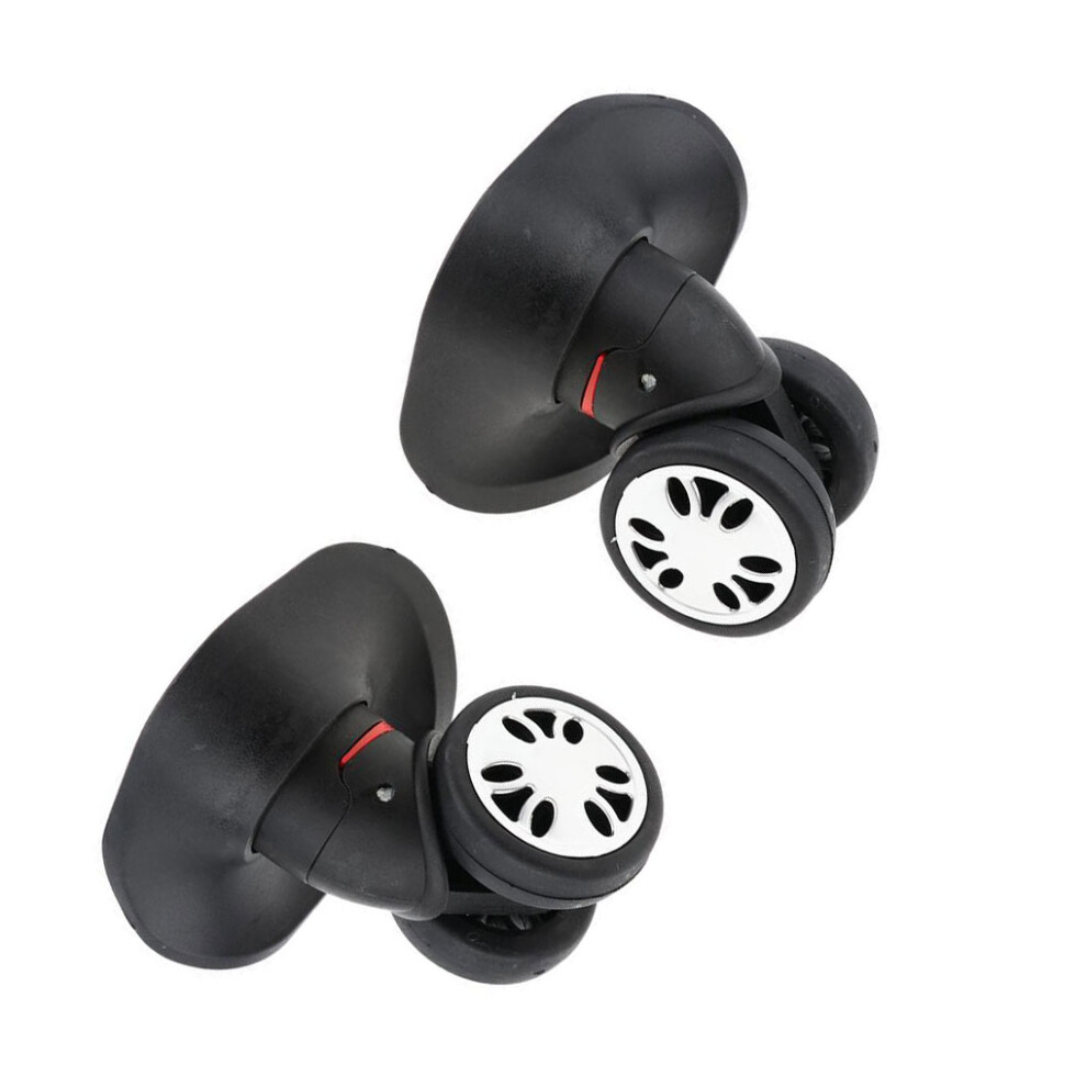 (Black, S) Suitcase Wheel Replacement Durable PP And PET Easy To Install And-image-OPC-PK96NG7-NEW