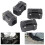 2 Pair Motorcycle Engine Guard Bumper Block 4