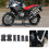 2 Pair Motorcycle Engine Guard Bumper Block 6