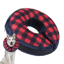 Soft Collar for Dogs - Adjustable Doughnut Dog Cone, Inflatable Pet Protection Collar for Large and Small Dogs and Cats