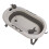 Baby Bathtub Folding Baby Temperature Sensing 4