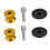 2pcs 8mm Motorcycle CNC Rear Stand Swing Arm Spool 2