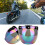 Motorcycle Retro 3‑snap Sun Visor Shield Windproof 8