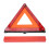 Foldable Car Reflective Triangle Emergency Fault 1