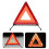 Foldable Car Reflective Triangle Emergency Fault 5