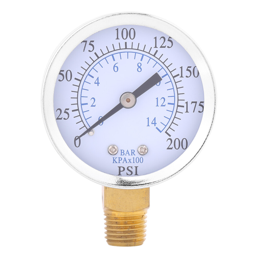 Air Compressor Pressure / Hydraulic Gauge 1/4"NPT