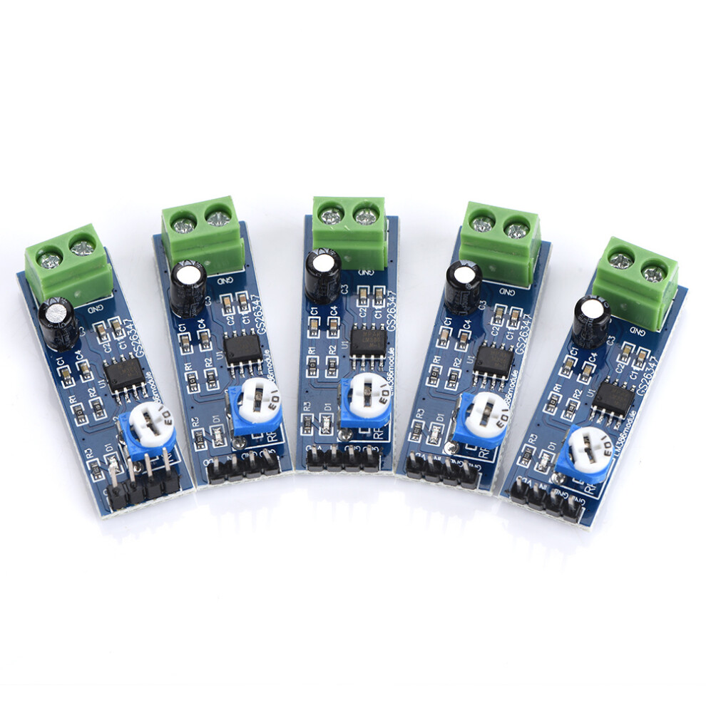 5pcs 200 Times Gain 5V-12V Audio Amplifier Module