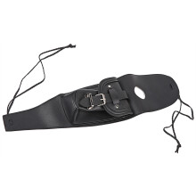 Universal Motorcycle Black PU Leather Fuel Tank