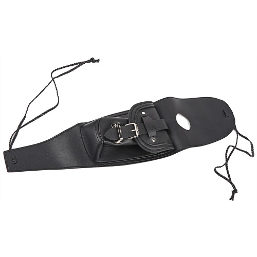 Universal Motorcycle Black PU Leather Fuel Tank