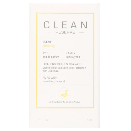 Apă de parfum, Clean, Reserve - Citron Fig, Unisex, 50 ml 2