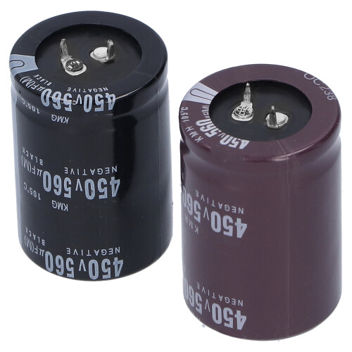 2pcs Aluminum Electrolytic Capacitor 450V 560μF 2