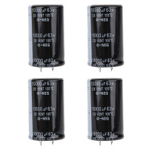 4Pcs 30*50mm Audio Electrolytic Capacitor 10000uF