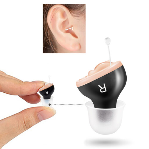 20B Deep Ear Canal Hearing Aid Sound Amplifier for Elderly, Compact, ABS Material