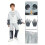 2025 Στολή Δάσους Ελάφι Κουκουβάγια Cosplay Halloween Ζώο Top Pants Μάσκα Γάντι Σετ 2