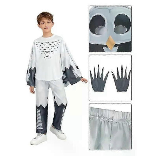 2025 Στολή Δάσους Ελάφι Κουκουβάγια Cosplay Halloween Ζώο Top Pants Μάσκα Γάντι Σετ 1
