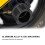 2 Pieces Universal Aluminum Alloy CNC Motorcycle 3