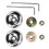 2er Set Gear Case Thrust Plate Dichtung Kragenmutter Kit für Rasenmäher 13