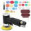 60Pcs Air Sander Black Eccentric Pneumatic Car 6