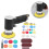 60Pcs Air Sander Black Eccentric Pneumatic Car 10