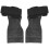 Premium Kunstleder-Liftinghandschuhe, Schwarz, 182 g 2
