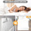 Bed Sheet Holder Clips with Lock Strips, 4 Pcs White Bedding Sheet Holders for Flat Sheets, Laundry Organization, Travel Use 3
