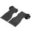 Premium Kunstleder-Liftinghandschuhe, Schwarz, 182 g 9
