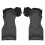 Premium Kunstleder-Liftinghandschuhe, Schwarz, 182 g 1