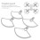 Propellerschutz für Mavic Mini 2, Grau, 4 Stück, 135x18mm 3